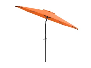 10ft Wind Resistant Orange Patio Umbrella