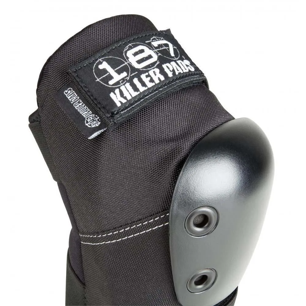 187 Killer Pads Pro Elbow Black Black ADULT