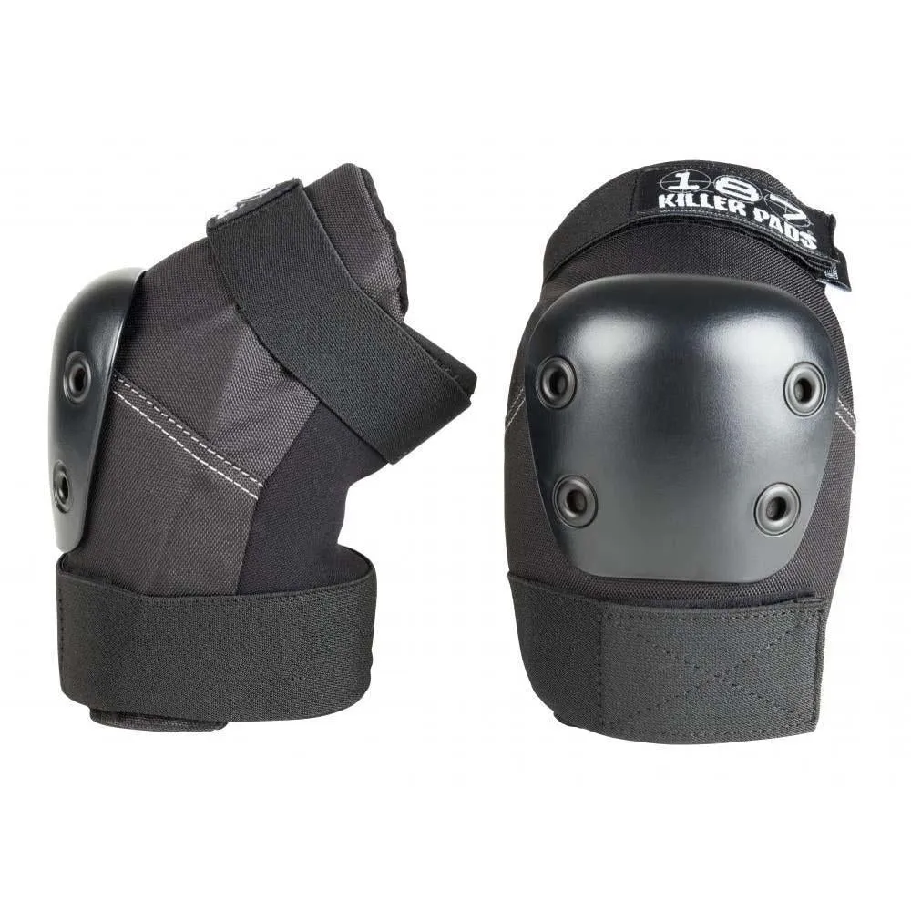 187 Killer Pads Pro Elbow Black Black ADULT