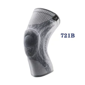 1PCS Compression Knee Support Sleeve Protector Elastic Knee Pads Brace Springs Gym Sports Basketball Volleyball Running