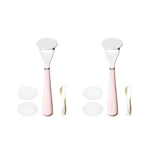 2 LUNAESCENT Touch-Free Skincare Applicator Sets by LUNAESCENT