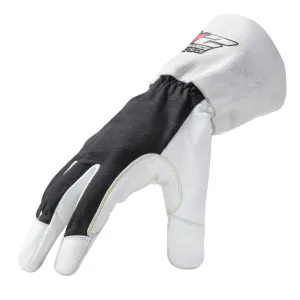 212 Performance ARCTIGEC5-05-011 ARC Economy TIG Cut 5 Resistant Goatskin Welding Gloves, X-Large Black;White