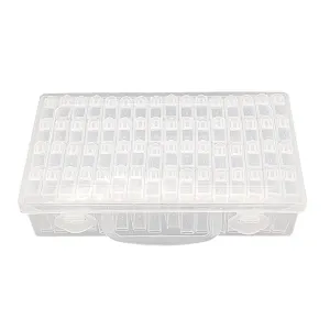 32/48/64 Slots Beads Storage Case Acrylic Storage Containers for Embroidery Tool