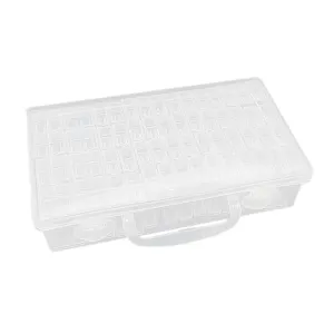 32/48/64 Slots Beads Storage Case Acrylic Storage Containers for Embroidery Tool