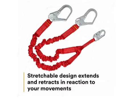 3M Protecta 1340161 Pro Stretch 100% Tie-Off Shock Absorbing Lanyard | Free Shipping and No Sales Tax