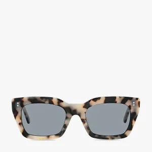 Antagonist White Tort Sunglasses