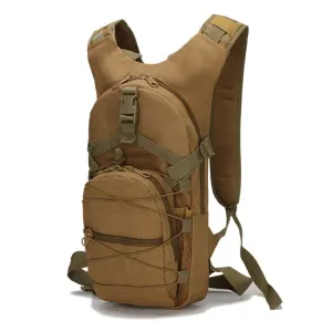 B10 006 Outdoor Waterproof Oxford Cloth Portable Cycling Backpack, Size: Free size(Brown)