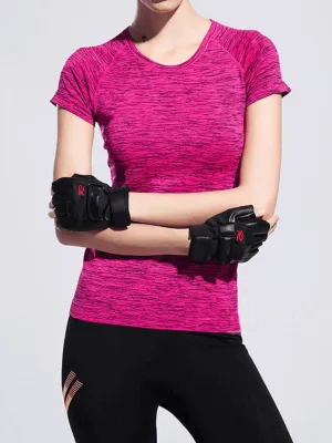 Breathable Women's Short Sleeves T-Shirt / Female Quick Dry Sportswear - SF0014