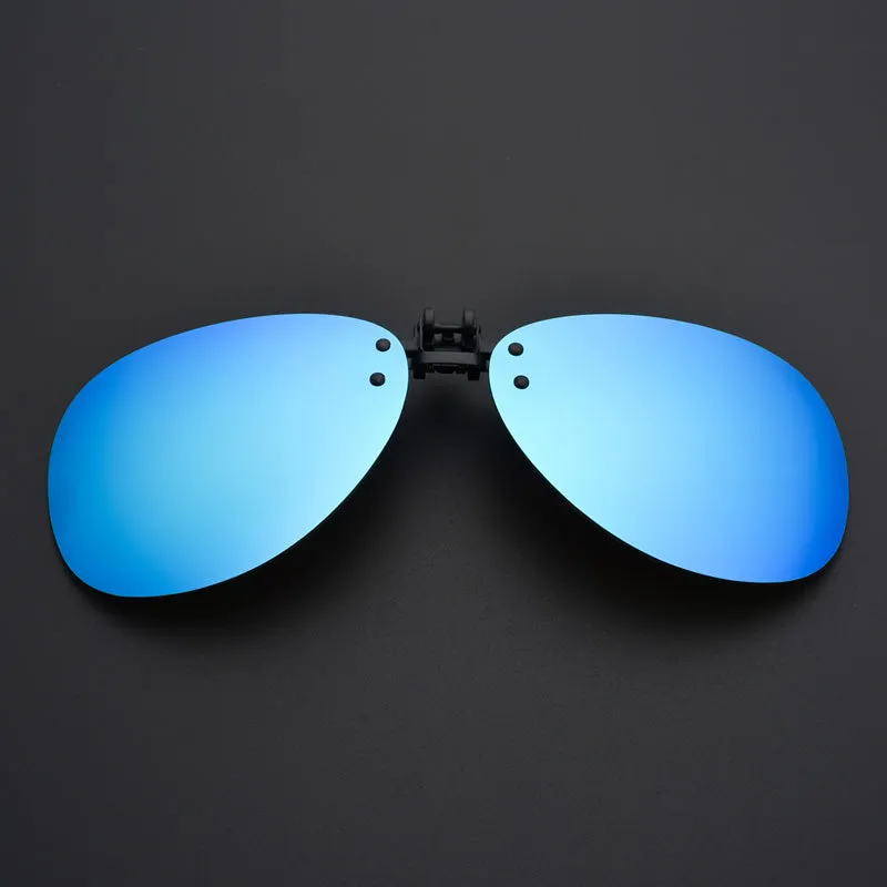 Cook Shark Polarized Men's Sunglasses Clip Driving Glasses Clip Driving Uv