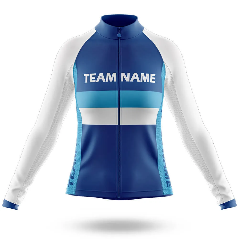 Custom Team Name M2 Navy - Women's Cycling Kit