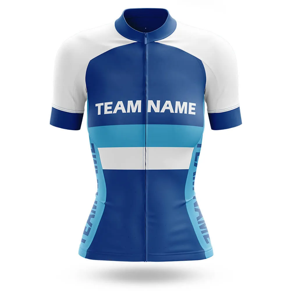 Custom Team Name M2 Navy - Women's Cycling Kit