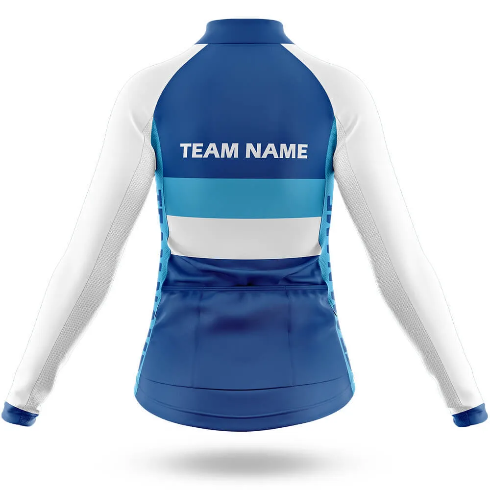 Custom Team Name M2 Navy - Women's Cycling Kit