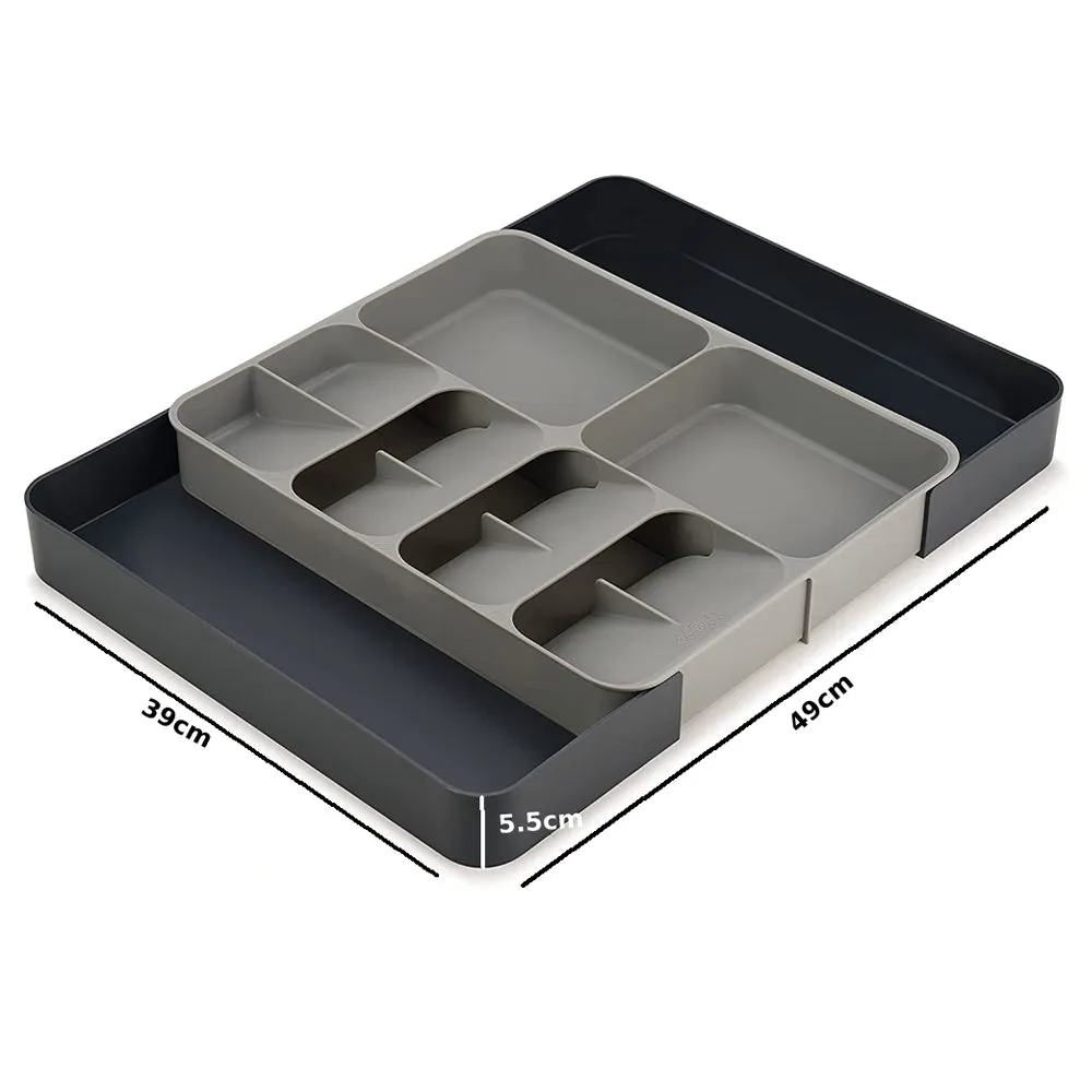 Expanding Kitchen Drawer Organizer Tray for Cutlery Utensils and Gadgets