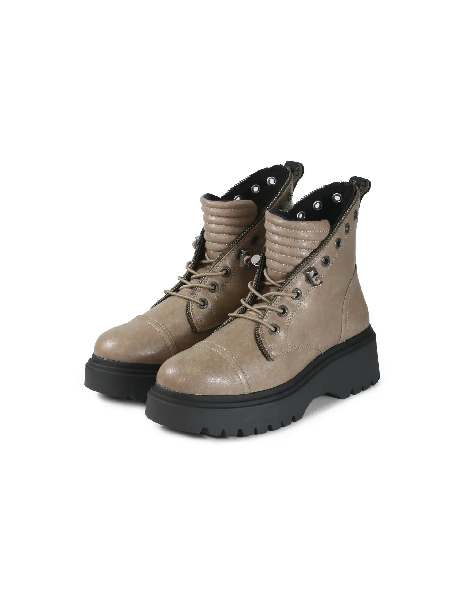 Faye Platform Biker Boot