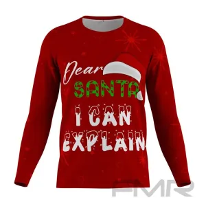 FMR Christmas Men's Technical Long Sleeve Shirt