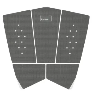 Futures Fins - F5P Seafury Fish Traction Pad - Grey