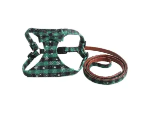 Harness Leash Green