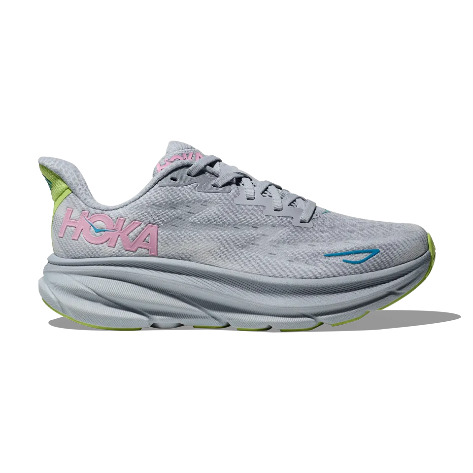 HOKA Women's Clifton 9 Gull/Sea Ice