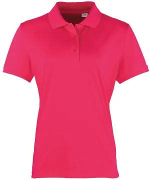 Hot Pink - Women's Coolchecker® piqué polo