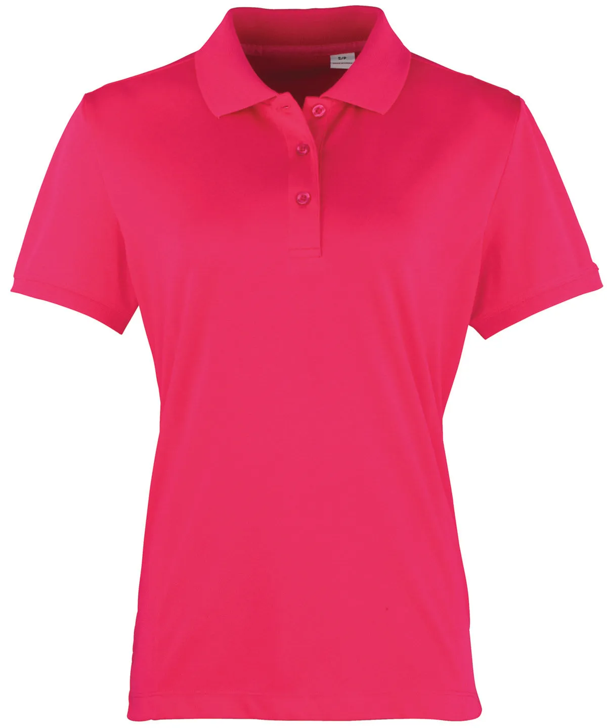 Hot Pink - Women's Coolchecker® piqué polo