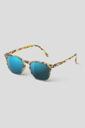 Izipizi Sunglasses #E Shape in Blue Tortoise