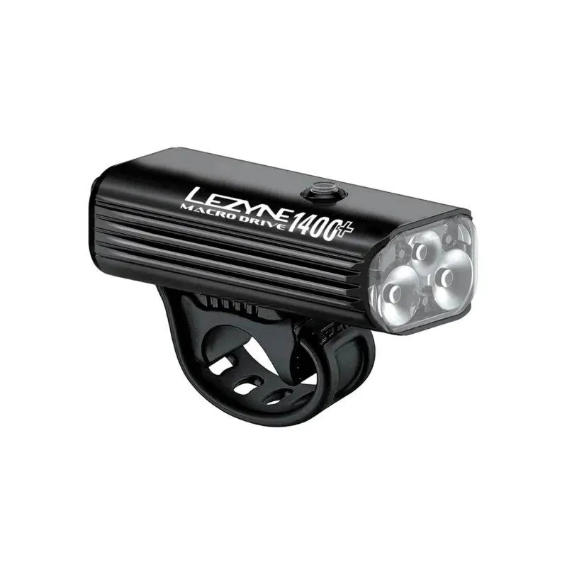 LEZYNE MACRO DRIVE 1400  FRONT Light - Black