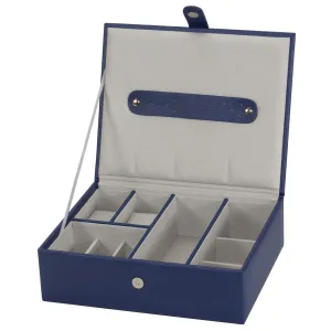 Mele & Co Gent's Desktop Storage With Extra Compartments Desktop Jewellery Organiser