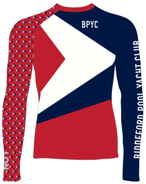 MEN TECH-TEE TOP LONG SLEEVE RED | BIDDEFORD POOL YC