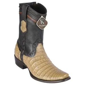 Men's King Exotic Caiman Belly Dubai Style Short Boot 479BG8251