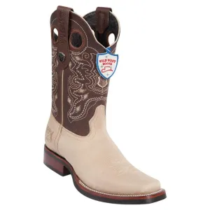 Men's Wild West Genuine Leather Rodeo Toe Boot 28192709