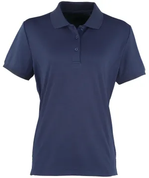 Navy - Women's Coolchecker® piqué polo