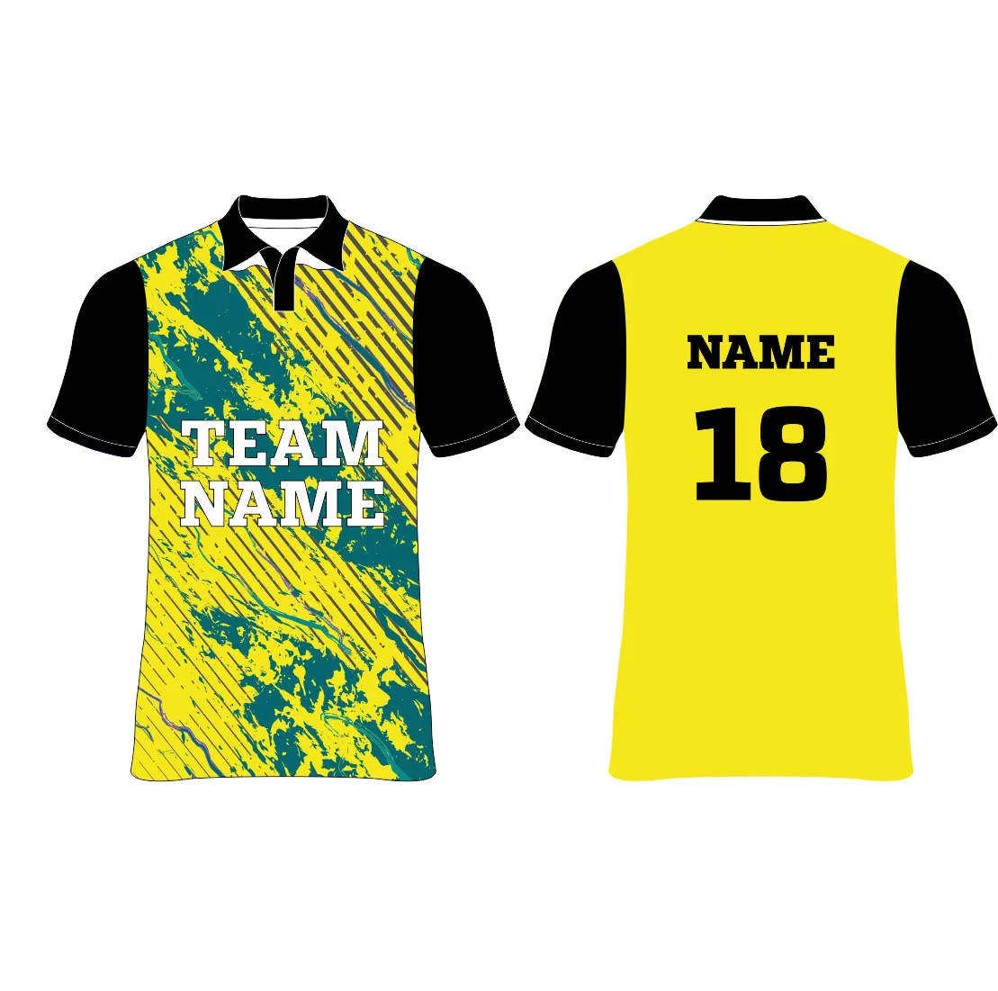 NEXT PRINT All Over Printed Customized Sublimation T-Shirt Unisex Sports Jersey Player Name & Number, Team Name.NP0080085