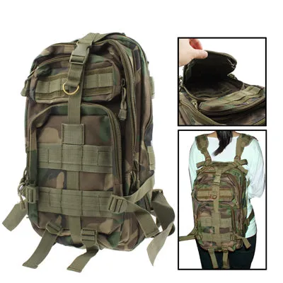 Nylon Oxford Waterproof 3P Backpack Bag with Adjustable Strap