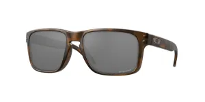 Oakley Holbrook Matte Brown Tortoise Frame - Prizm Black Lens - Non Polarized Sunglasses