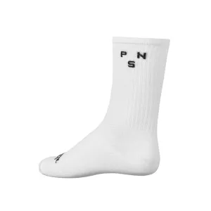 PAS NORMAL STUDIOS Off Race Ribbed Socks - White