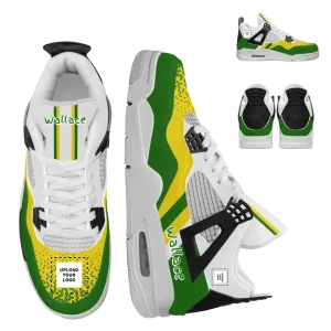 Personalized Sneakers, Custom Sneakers, Put name or business name on it, AJ4-C05101