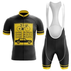 Same Roads Same Rules - Safety Men's Cycling Kit