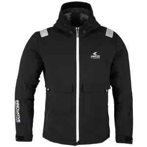 SOFTSHELL MULTI PARKA BLACK/WHITE RSJ728