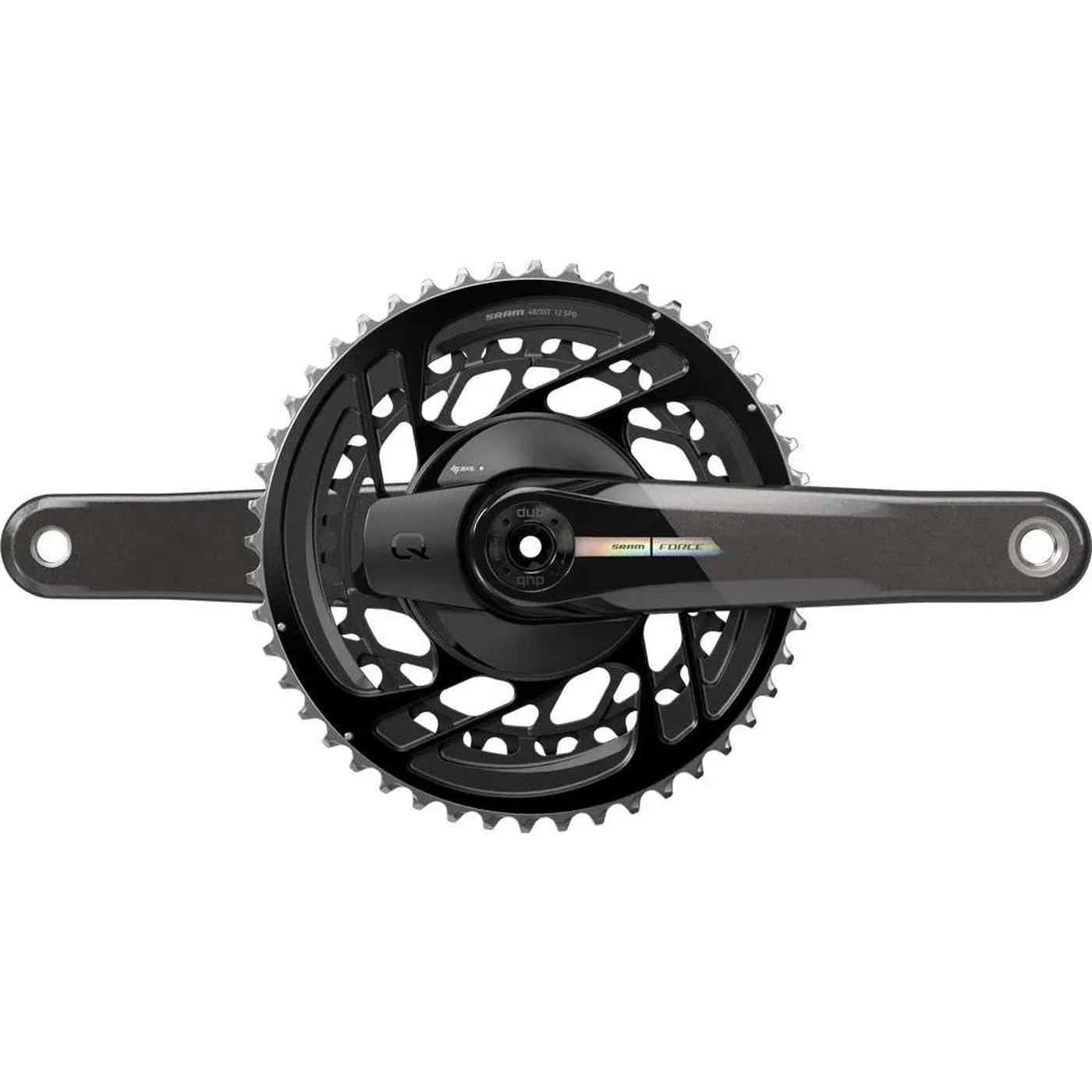 SRAM Force D2 AXS DUB Powermeter 2x12 speed Crank 48/35T - Black