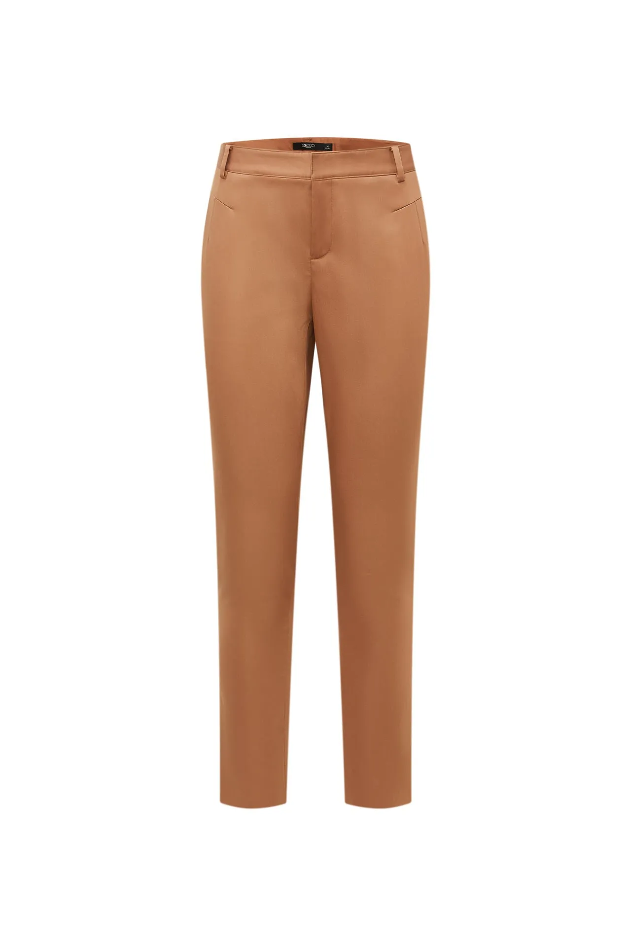 Stretchable Satin Ankle Skinny Pants