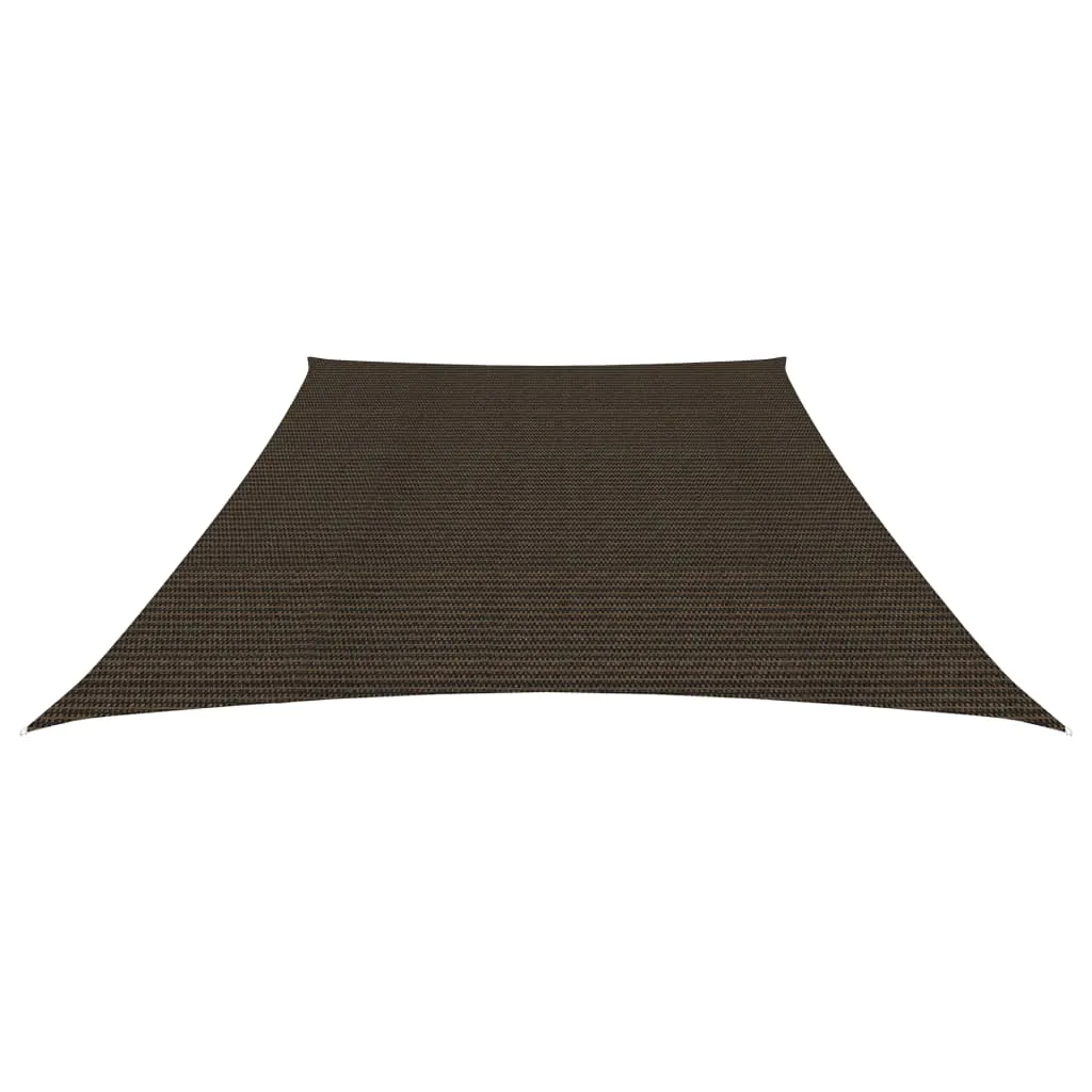 Sunshade Sail 160 g/m² Brown 3/4x2 m HDPE