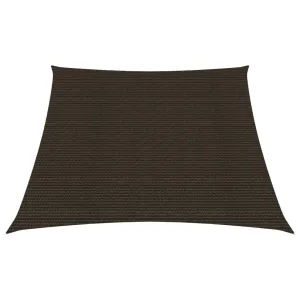 Sunshade Sail 160 g/m² Brown 3/4x2 m HDPE