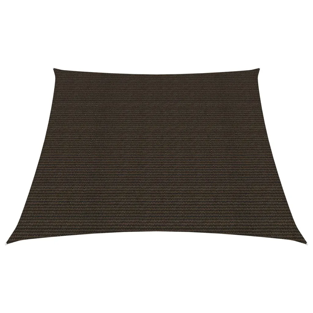 Sunshade Sail 160 g/m² Brown 3/4x2 m HDPE