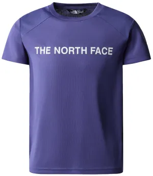 The North Face Kids Never Stop T Shirt Cave Blue