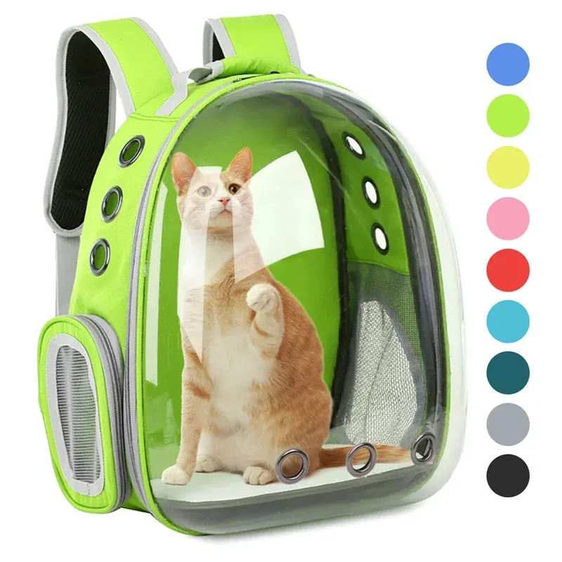 Transparent Backpack Pet Carrier