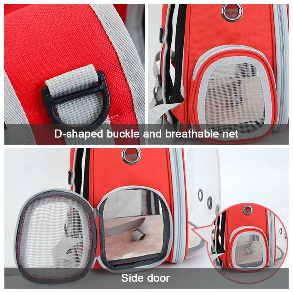 Transparent Backpack Pet Carrier