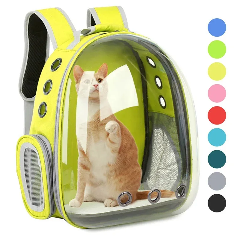 Transparent Backpack Pet Carrier