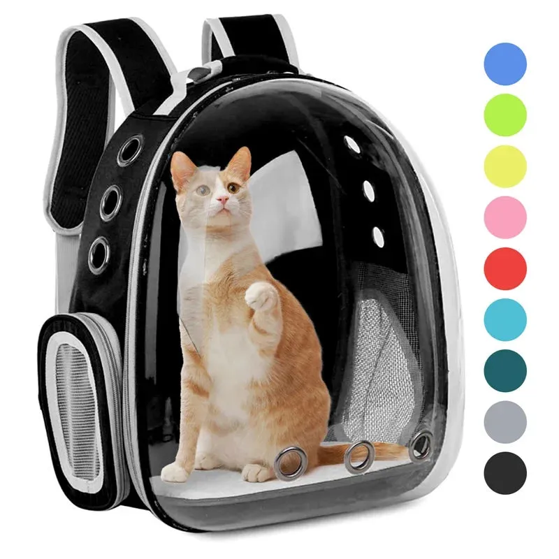 Transparent Backpack Pet Carrier