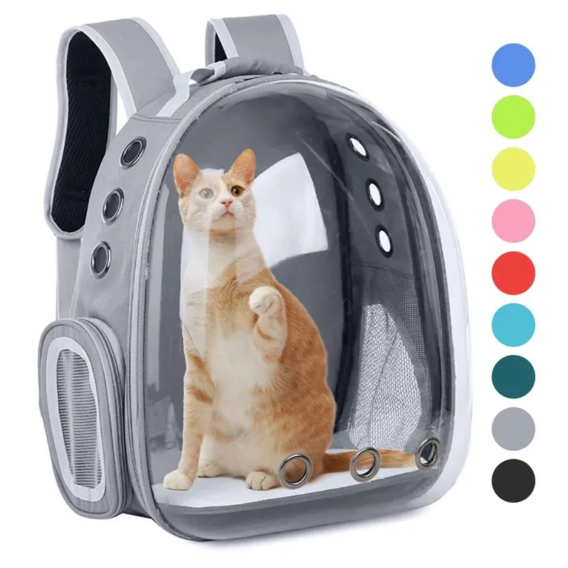 Transparent Backpack Pet Carrier