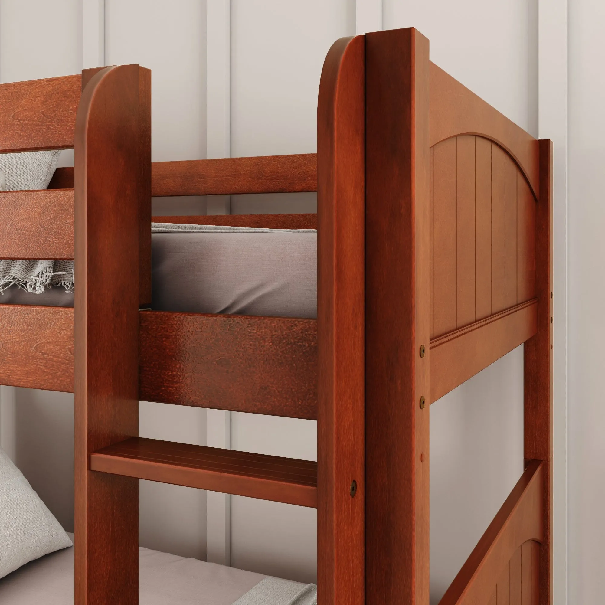 Twin Medium Bunk Bed with Ladder and Slide